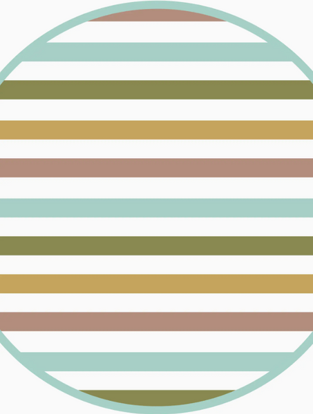 (SALE) Striped Bamboo Baby Pajamas