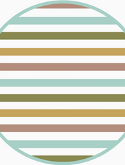 (SALE) Striped Bamboo Baby Pajamas