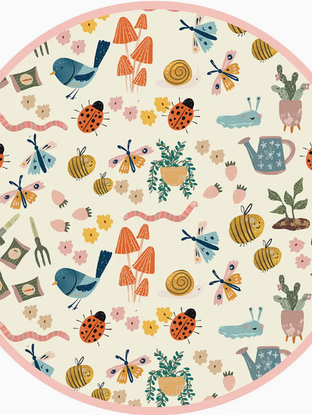 (SALE) Garden Friends Bamboo Baby Pajamas