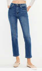 KanCan High Rise Straight Denim (Olivia)