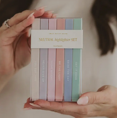 Do Great Things Highlighter Set - Neutral