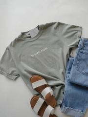 Jesus Changes Everything Graphic Tee - Muted Green