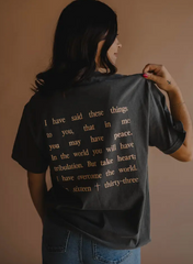 Take Heart Graphic Tee - Charcoal