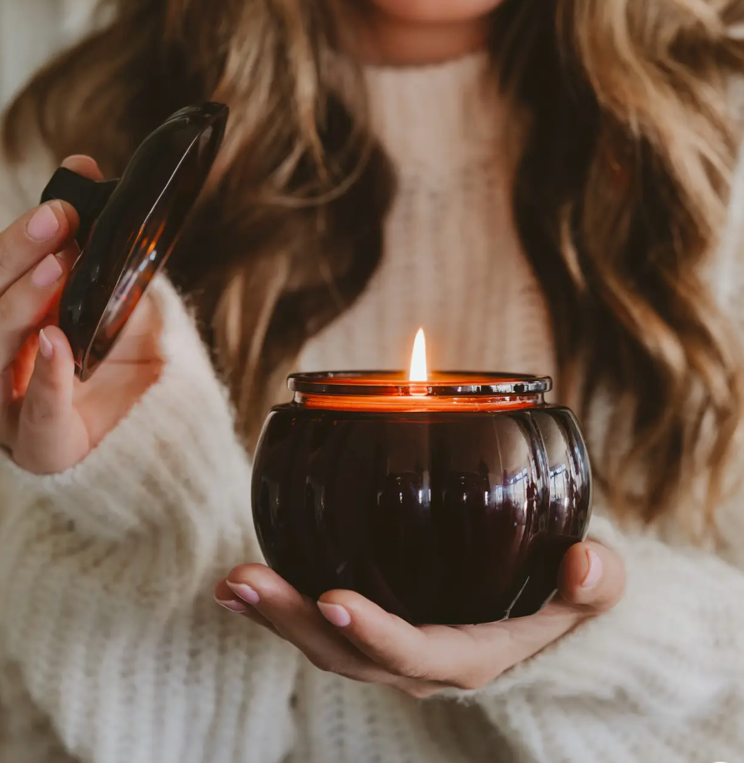 20oz Pumpkin Jar Candle - Hello Fall