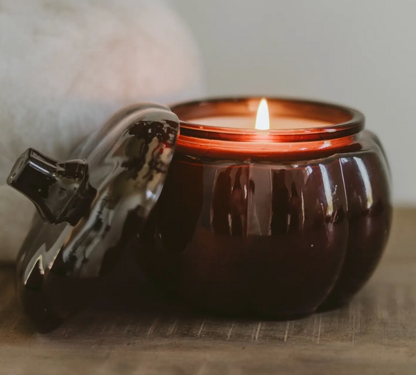 20oz Pumpkin Jar Candle - Hello Fall