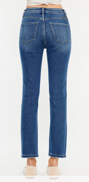 KanCan High Rise Straight Denim (Auren)