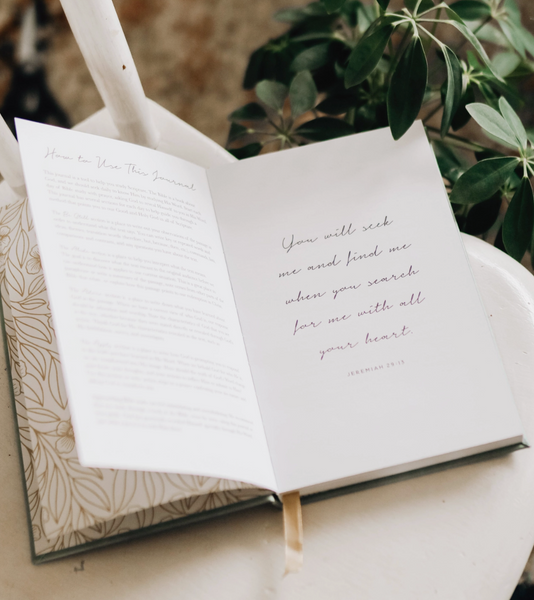 Be Still Gold Foil Journal