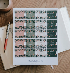 Garden Floral Bible Tabs