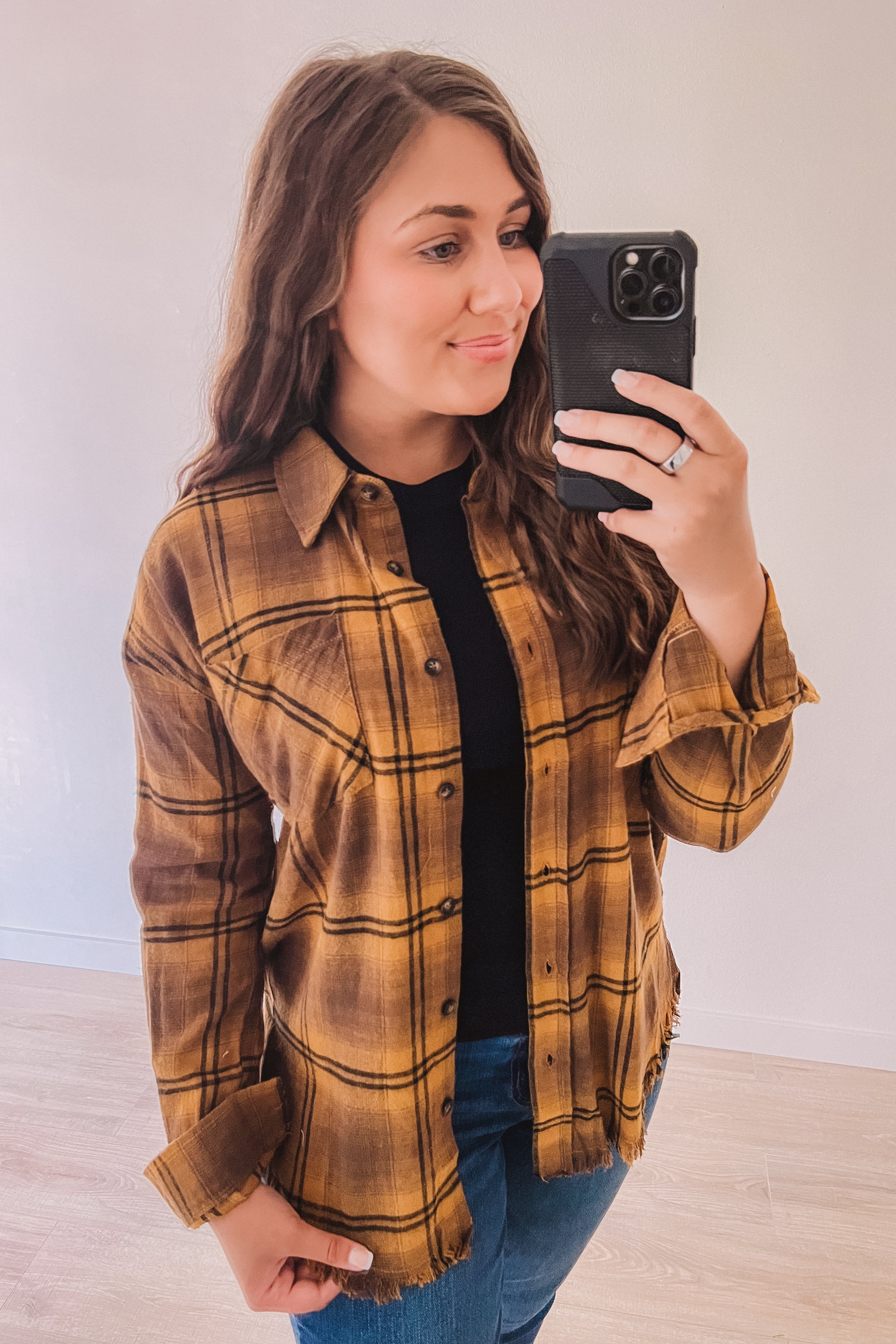 Take Me Home Plaid (Mustard)