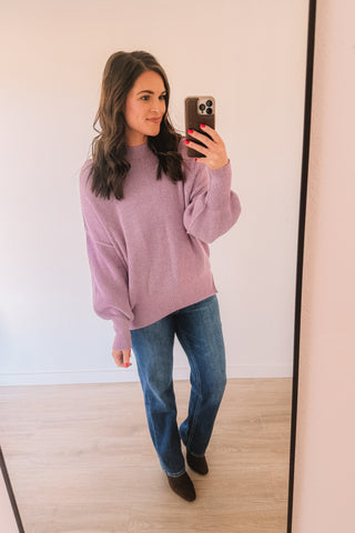 The One That I Want Sweater (Lavender)