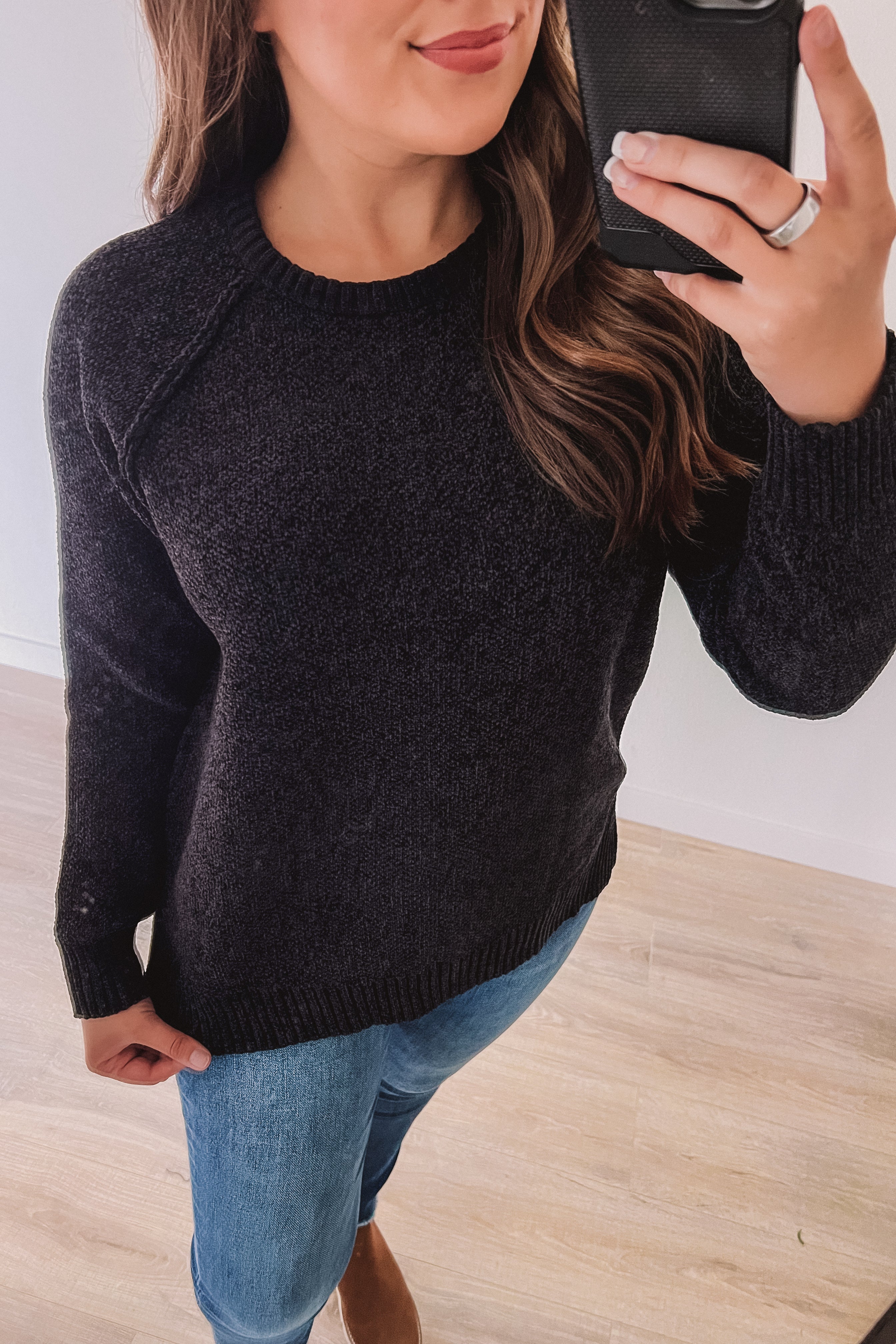 Comfortable Charm Sweater (Black)