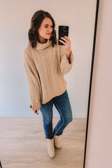 From Time To Time Sweater (Taupe)