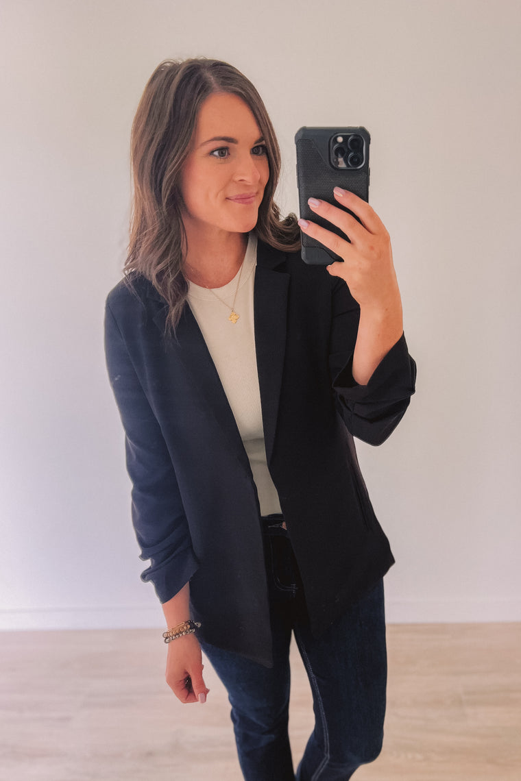 Command The Room Blazer (Black)