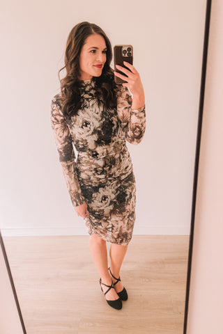 Just For A Moment Floral Dress