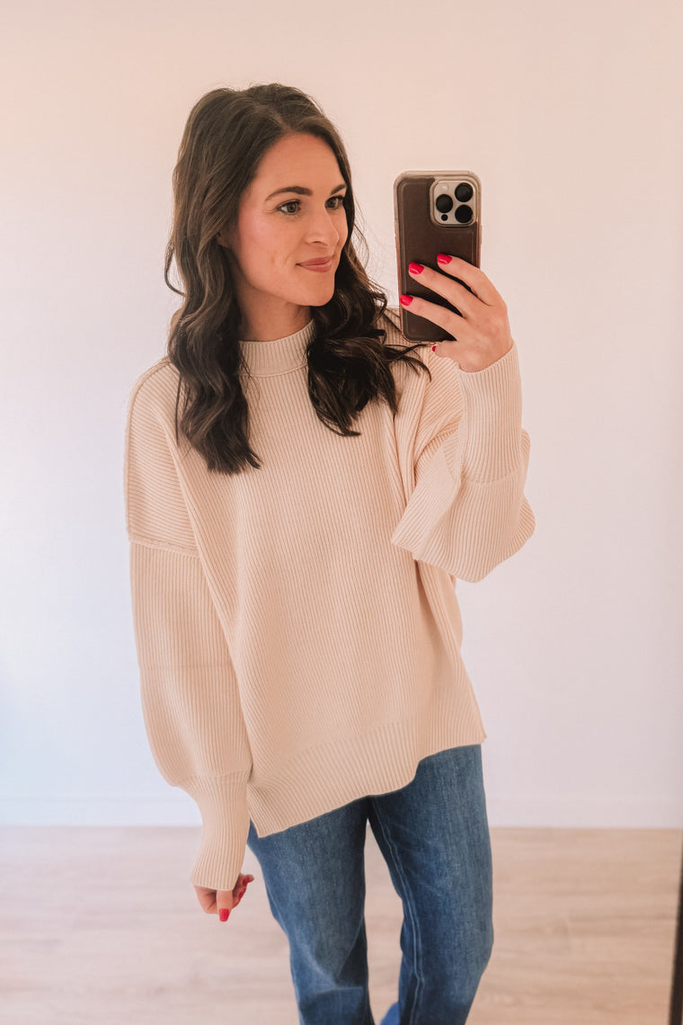 The One That I Want Sweater (Cream)