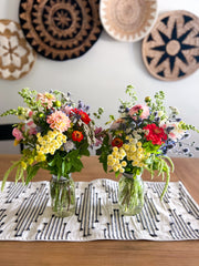 MASON JAR Flower Bouquet