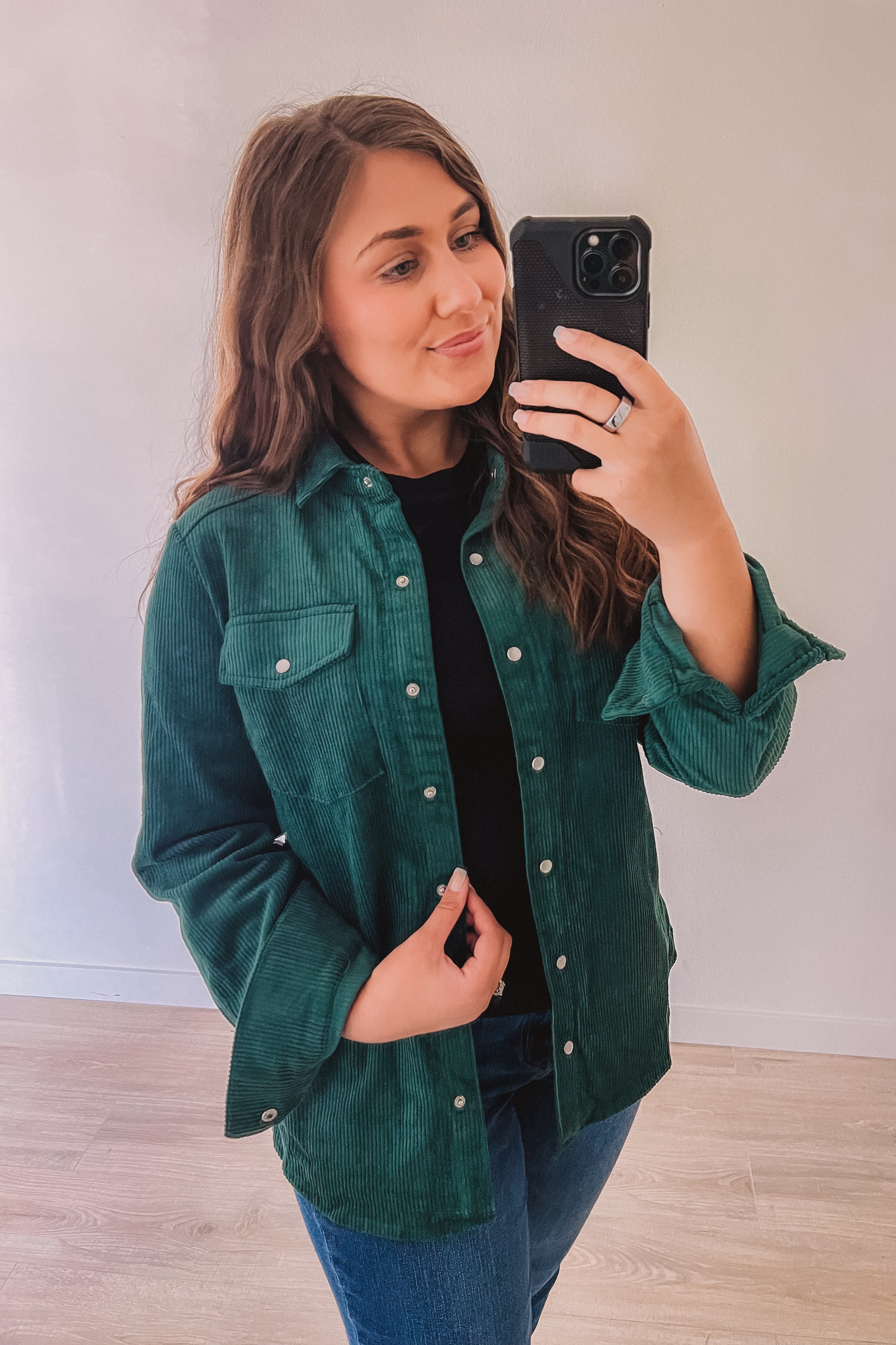 I Love You Baby, Corduroy Jacket (Evergreen)