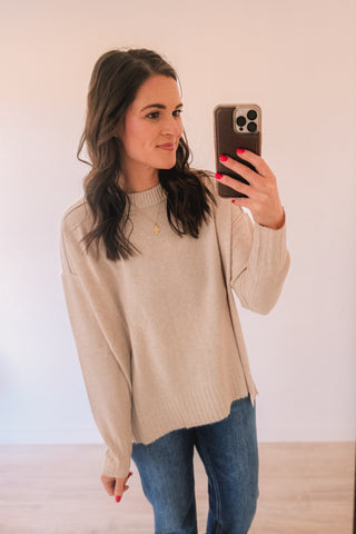 To Be Loved Sweater (Cream)