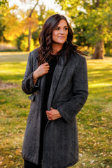 She's Classic Herringbone Coat