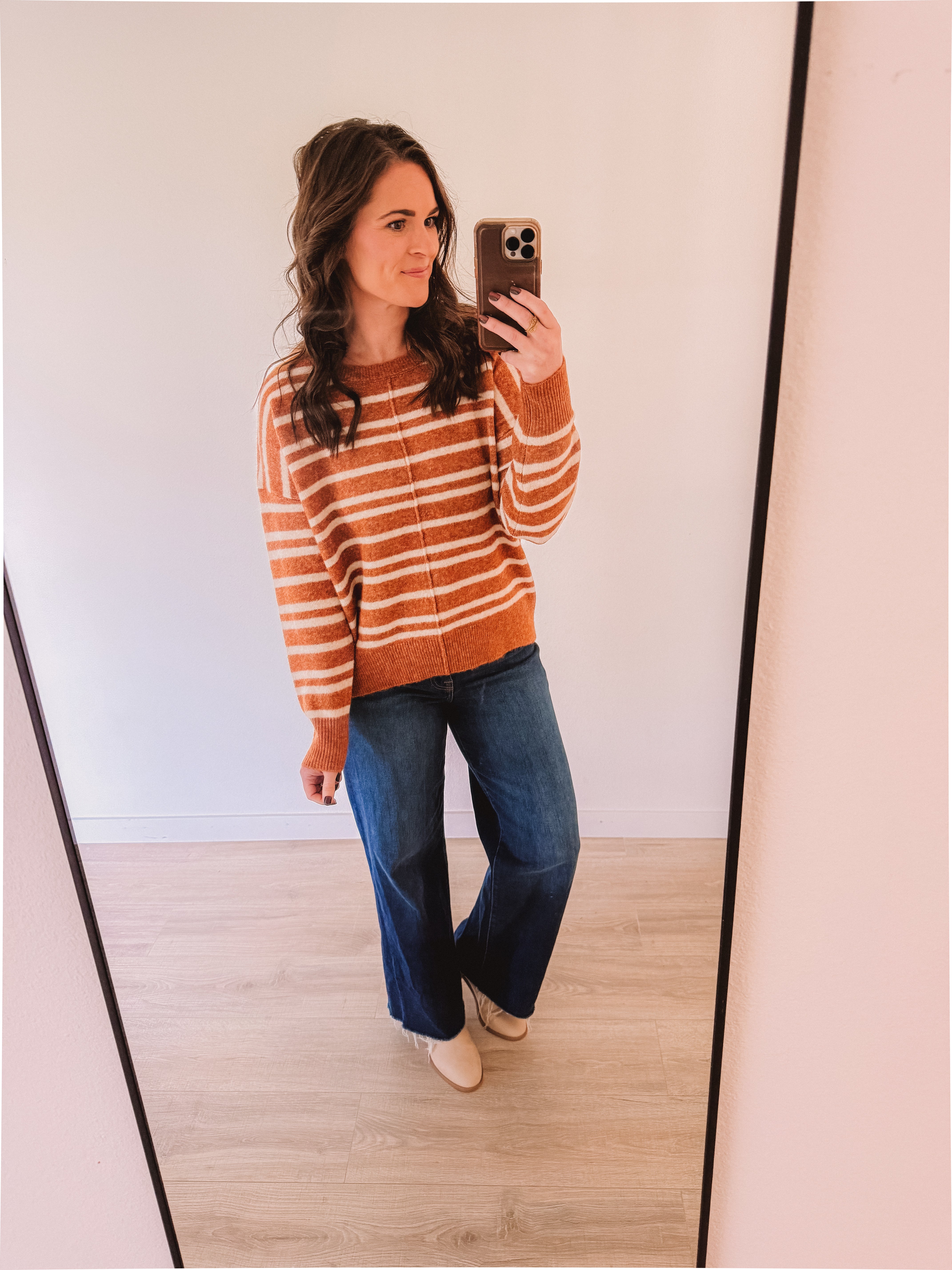 Pumpkin Patch Sweater (Rust)