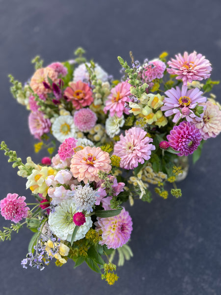 MASON JAR Flower Bouquet