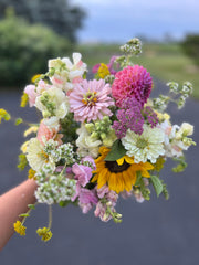 MASON JAR Flower Bouquet