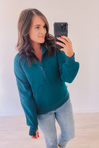 Cloud Nine Pullover (Teal)