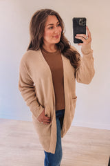 Oh So Cozy Cardigan (Taupe)