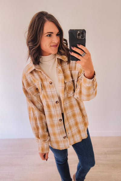 Chasing The Sun Flannel Jacket