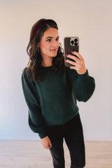 Always A Yes Sweater (Hunter)