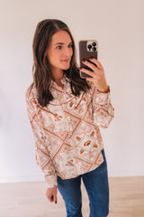 (SALE) Lucky Cowgirl Western Button Up