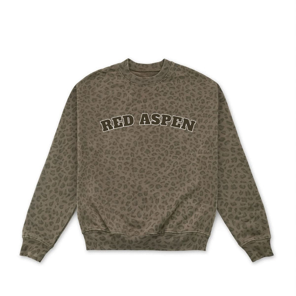 Red Aspen Animal Print Pullover
