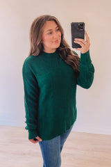 Everything I Need Sweater (Hunter Green)