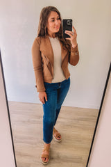 It Girl Jacket (Camel)