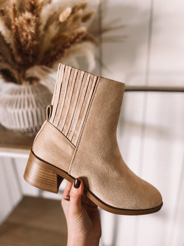 High Standards Booties (Light Camel)