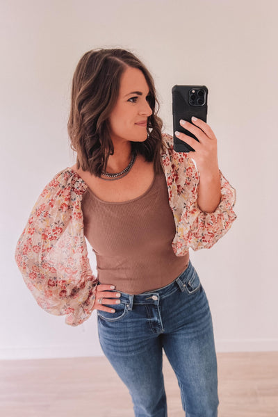 Fall Floral Bodysuit
