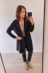 Find Your Calling Cardigan Jacket (Black)