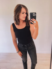 Tried & True Bodysuit (Black)