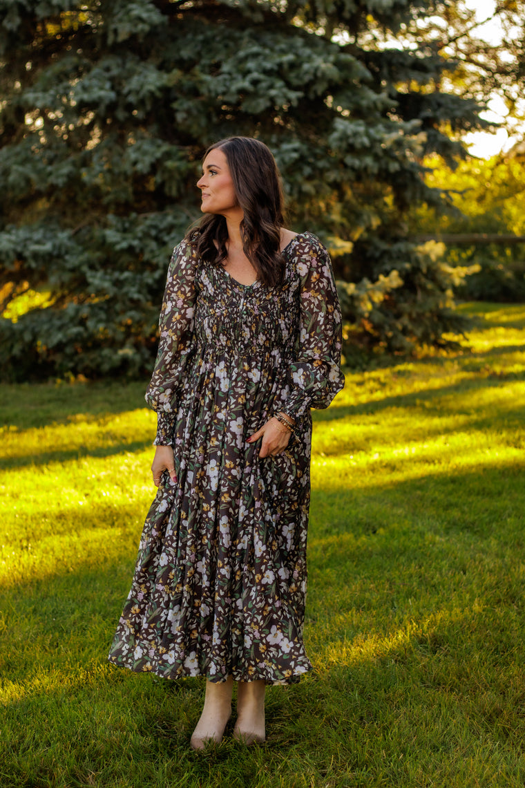 Meadow Lark Floral Dress