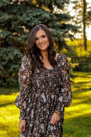 Meadow Lark Floral Dress
