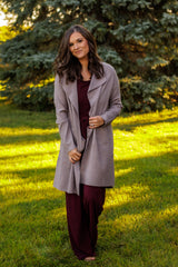 Catch Me If I Fall Cardigan (Mocha)