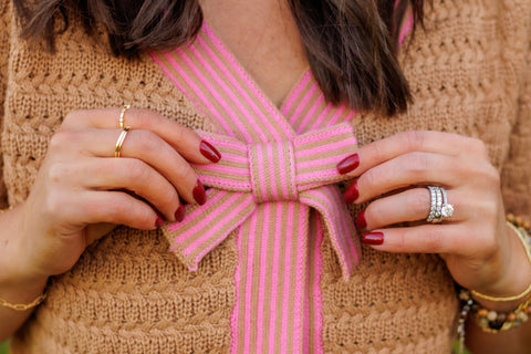 Girly Girl Bow Sweater Cardigan