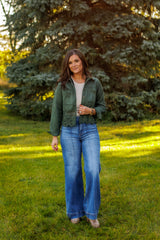 Close To You Green Jacket
