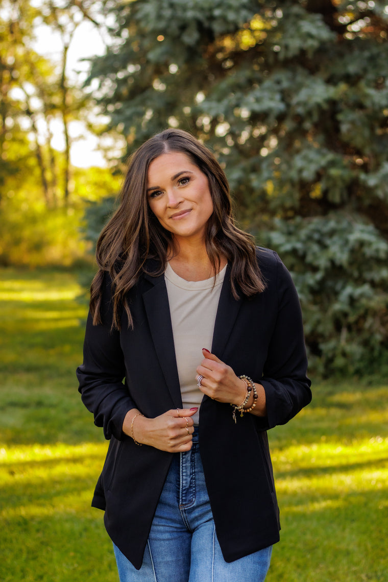Command The Room Blazer (Black)