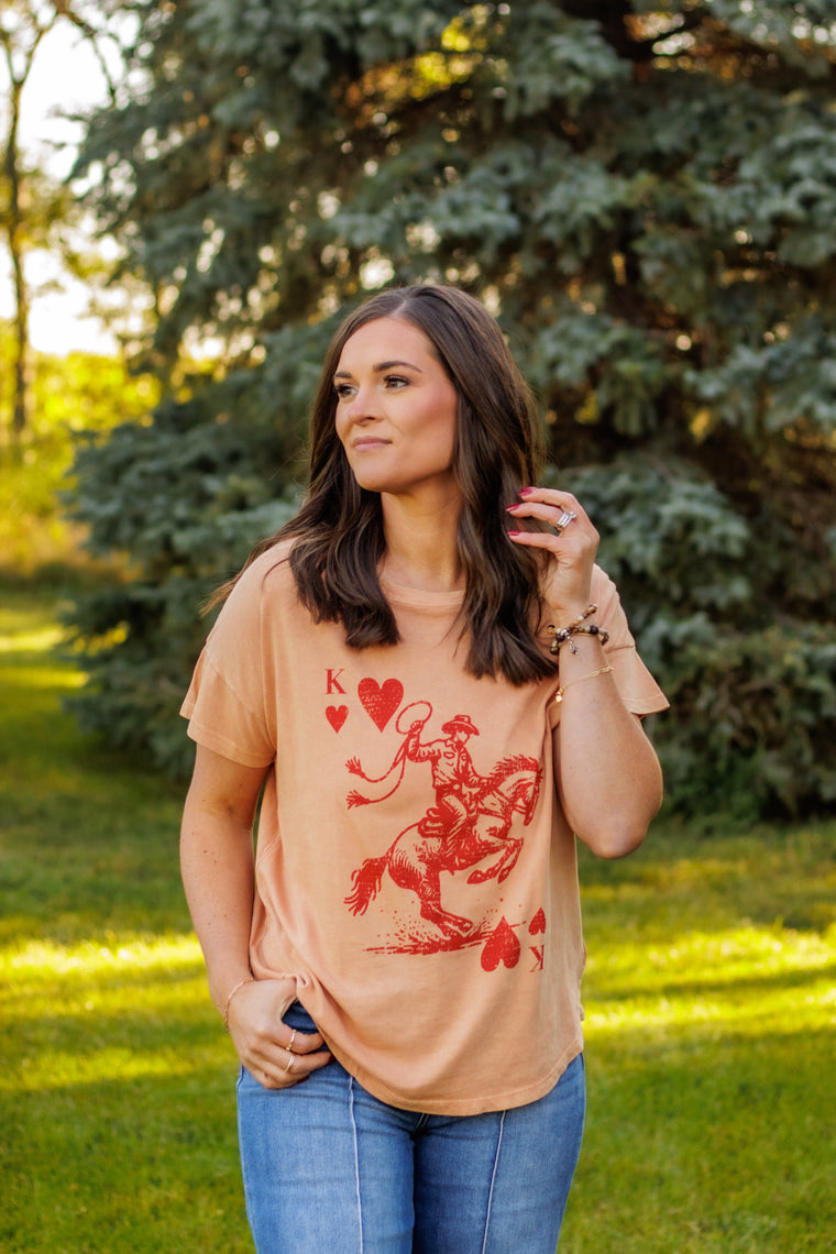 King Of Hearts Graphic Tee