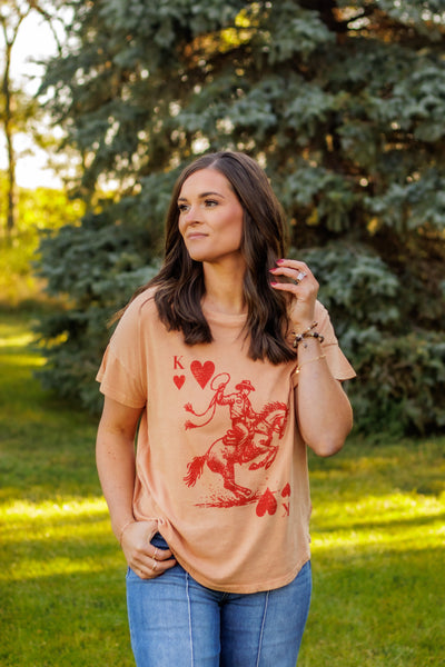 King Of Hearts Graphic Tee