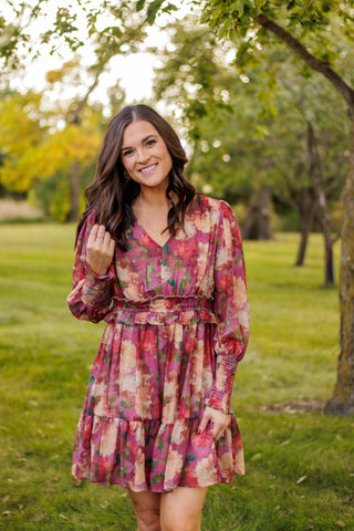 Garden Envy Floral Dress