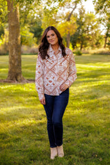 (SALE) Lucky Cowgirl Western Button Up