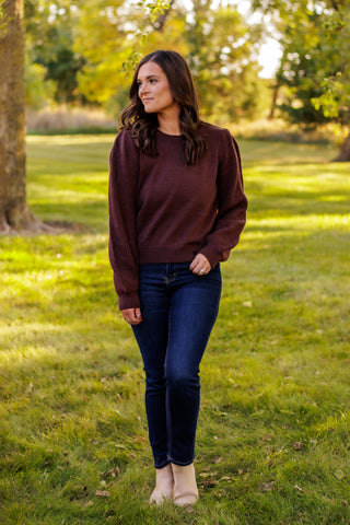 Always A Yes Sweater (Brown)