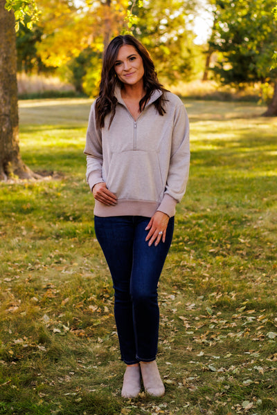 Most Loved Half Zip Pullover